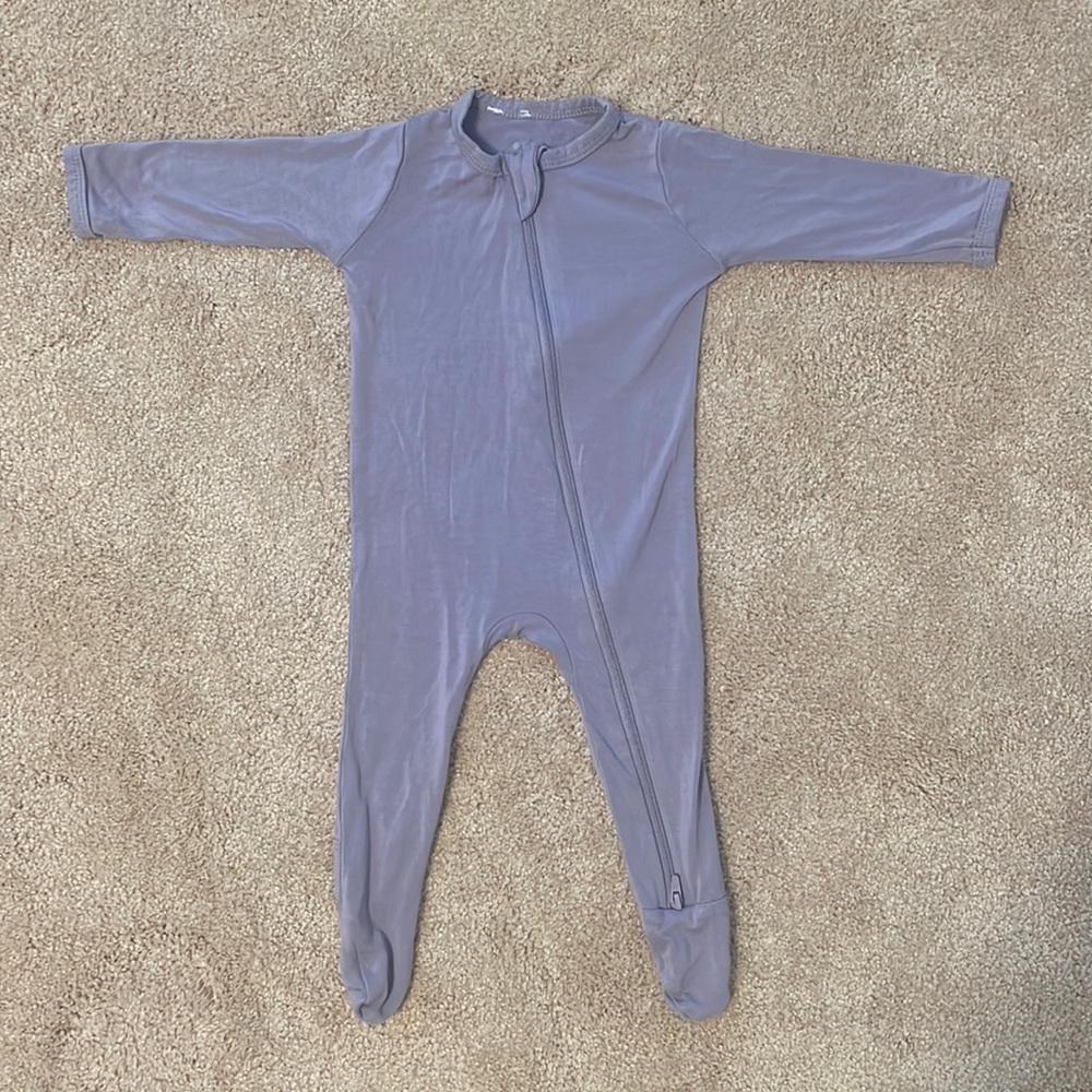 Kyte Baby zipper footie pajama